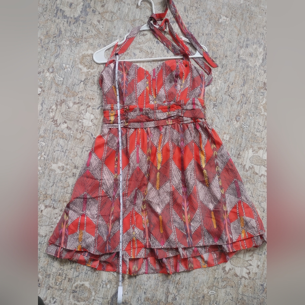 Guess Women's Halter Ruffle Dress